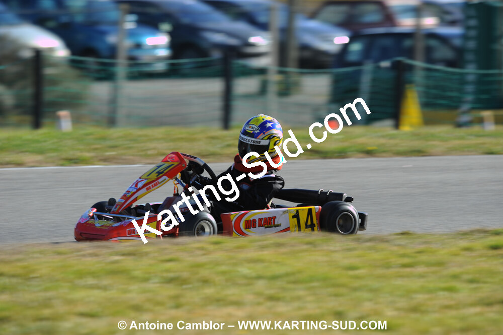 21/02/2010 : 1ère manche du Trophée Vincent Sanchez à Lavelanet (photos Antoine Camblor) 2010 — karting