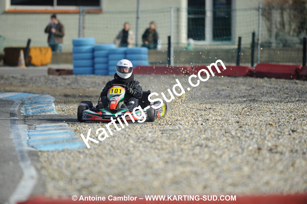 21/02/2010 : 1ère manche du Trophée Vincent Sanchez à Lavelanet (photos Antoine Camblor) 2010 — karting