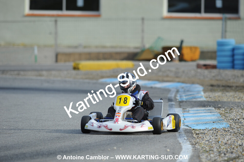 21/02/2010 : 1ère manche du Trophée Vincent Sanchez à Lavelanet (photos Antoine Camblor) 2010 — karting