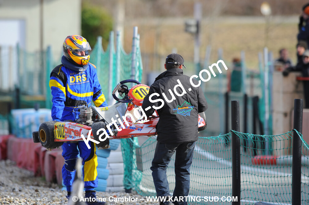 21/02/2010 : 1ère manche du Trophée Vincent Sanchez à Lavelanet (photos Antoine Camblor) 2010 — karting