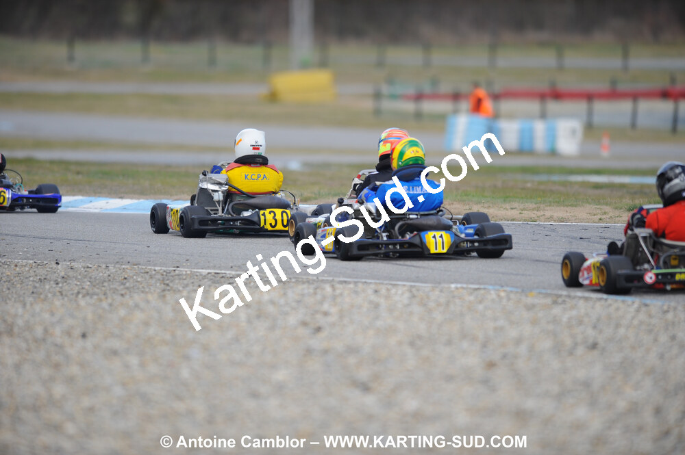 21/02/2010 : 1ère manche du Trophée Vincent Sanchez à Lavelanet (photos Antoine Camblor) 2010 — karting