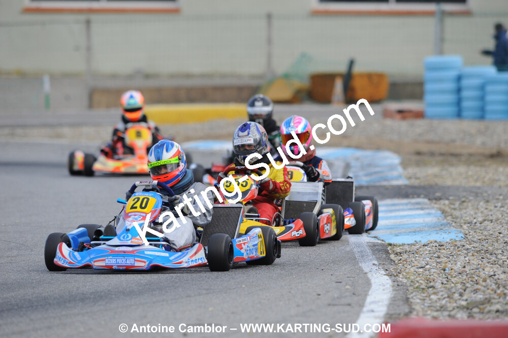 21/02/2010 : 1ère manche du Trophée Vincent Sanchez à Lavelanet (photos Antoine Camblor) 2010 — karting