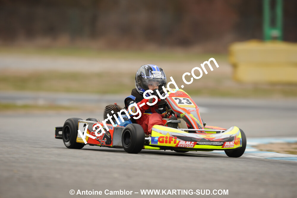 21/02/2010 : 1ère manche du Trophée Vincent Sanchez à Lavelanet (photos Antoine Camblor) 2010 — karting