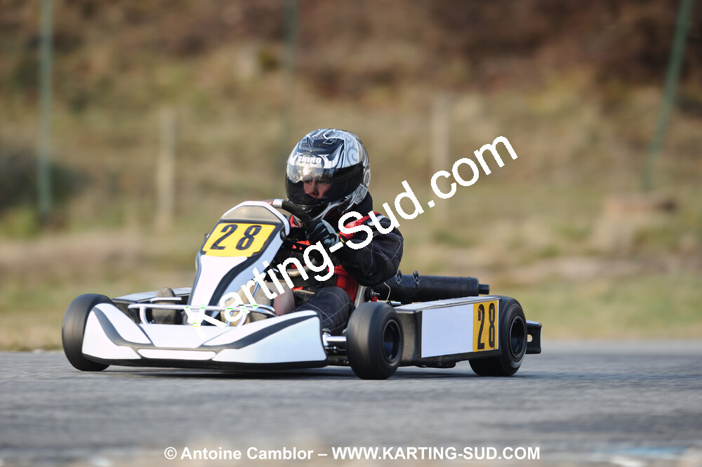 21/02/2010 : 1ère manche du Trophée Vincent Sanchez à Lavelanet (photos Antoine Camblor) 2010 — karting