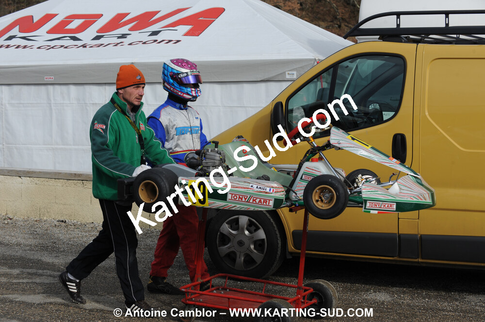 21/02/2010 : 1ère manche du Trophée Vincent Sanchez à Lavelanet (photos Antoine Camblor) 2010 — karting