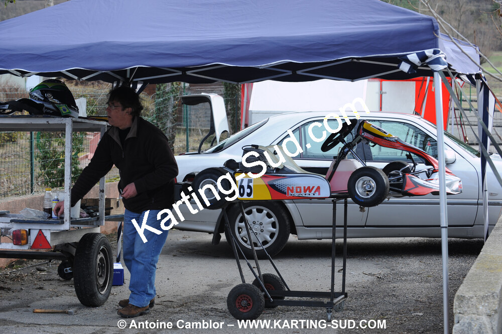 21/02/2010 : 1ère manche du Trophée Vincent Sanchez à Lavelanet (photos Antoine Camblor) 2010 — karting