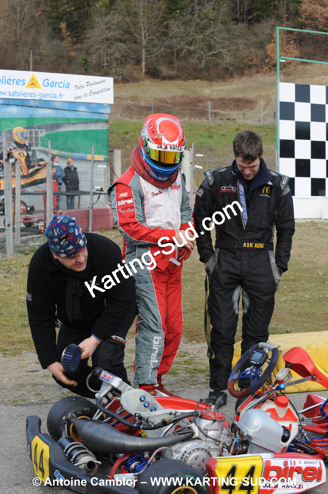 21/02/2010 : 1ère manche du Trophée Vincent Sanchez à Lavelanet (photos Antoine Camblor) 2010 — karting