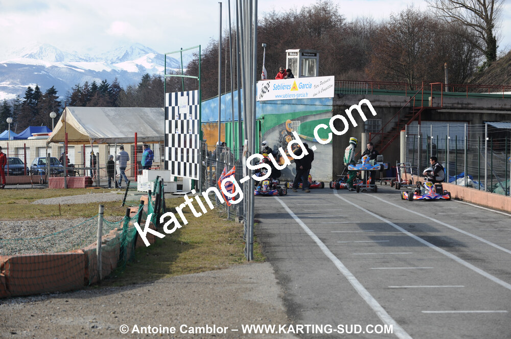 21/02/2010 : 1ère manche du Trophée Vincent Sanchez à Lavelanet (photos Antoine Camblor) 2010 — karting