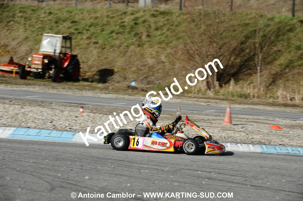 21/02/2010 : 1ère manche du Trophée Vincent Sanchez à Lavelanet (photos Antoine Camblor) 2010 — karting