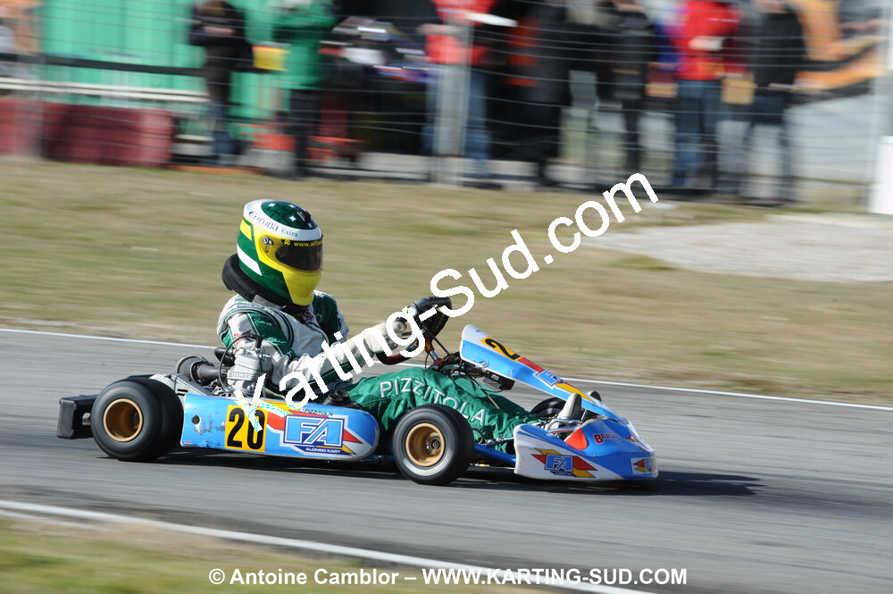 21/02/2010 : 1ère manche du Trophée Vincent Sanchez à Lavelanet (photos Antoine Camblor) 2010 — karting