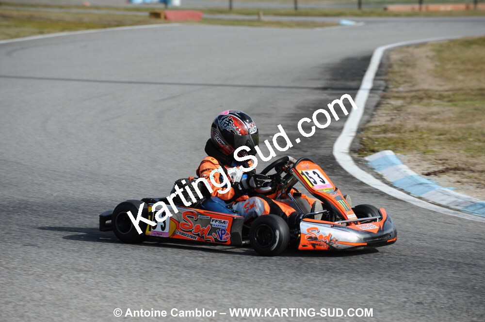 21/02/2010 : 1ère manche du Trophée Vincent Sanchez à Lavelanet (photos Antoine Camblor) 2010 — karting