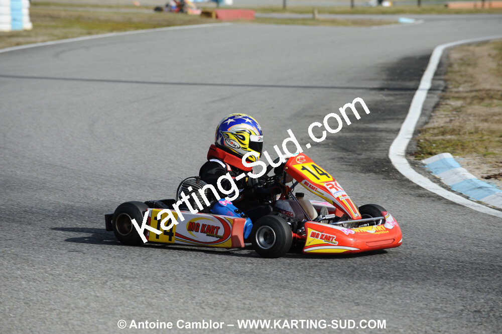 21/02/2010 : 1ère manche du Trophée Vincent Sanchez à Lavelanet (photos Antoine Camblor) 2010 — karting