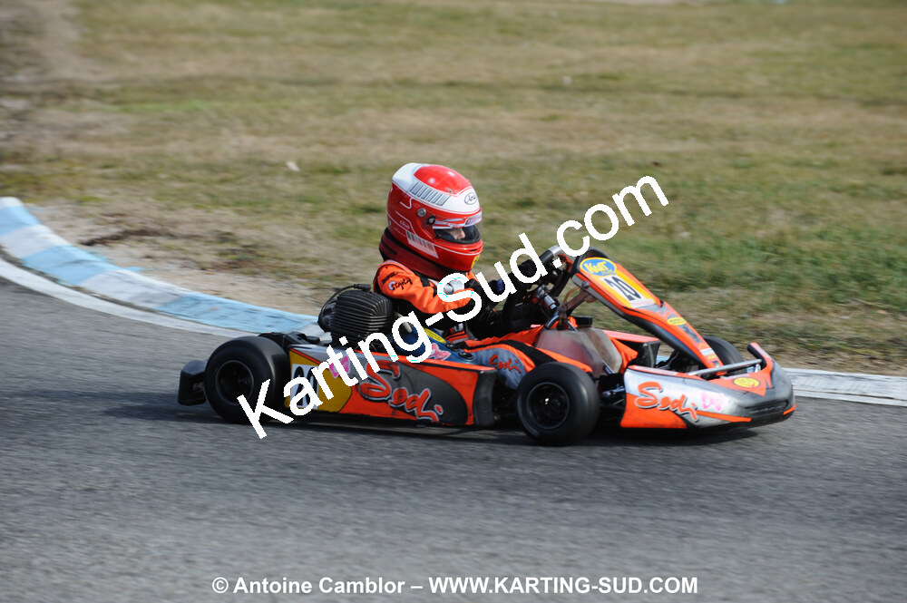21/02/2010 : 1ère manche du Trophée Vincent Sanchez à Lavelanet (photos Antoine Camblor) 2010 — karting