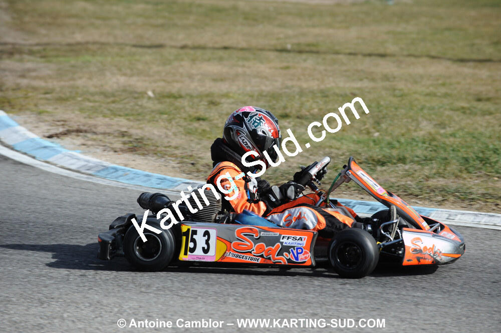 21/02/2010 : 1ère manche du Trophée Vincent Sanchez à Lavelanet (photos Antoine Camblor) 2010 — karting