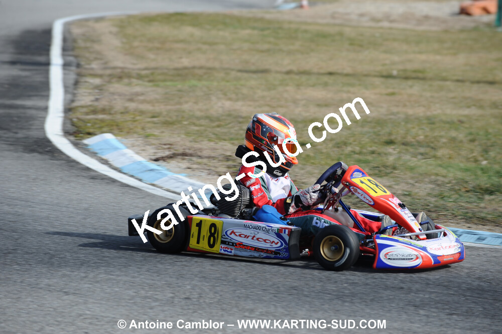 21/02/2010 : 1ère manche du Trophée Vincent Sanchez à Lavelanet (photos Antoine Camblor) 2010 — karting