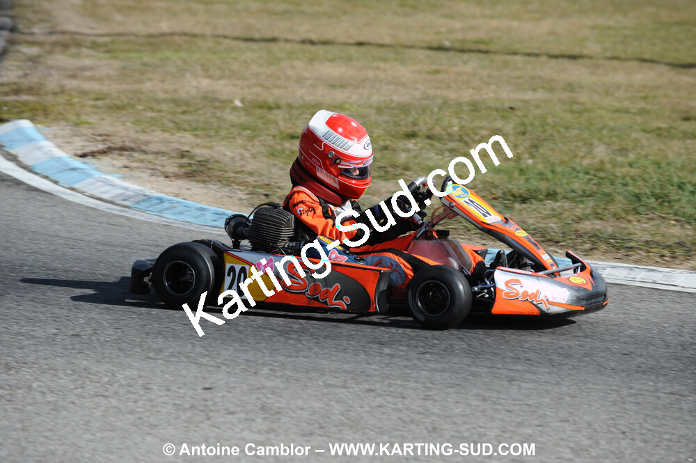 21/02/2010 : 1ère manche du Trophée Vincent Sanchez à Lavelanet (photos Antoine Camblor) 2010 — karting