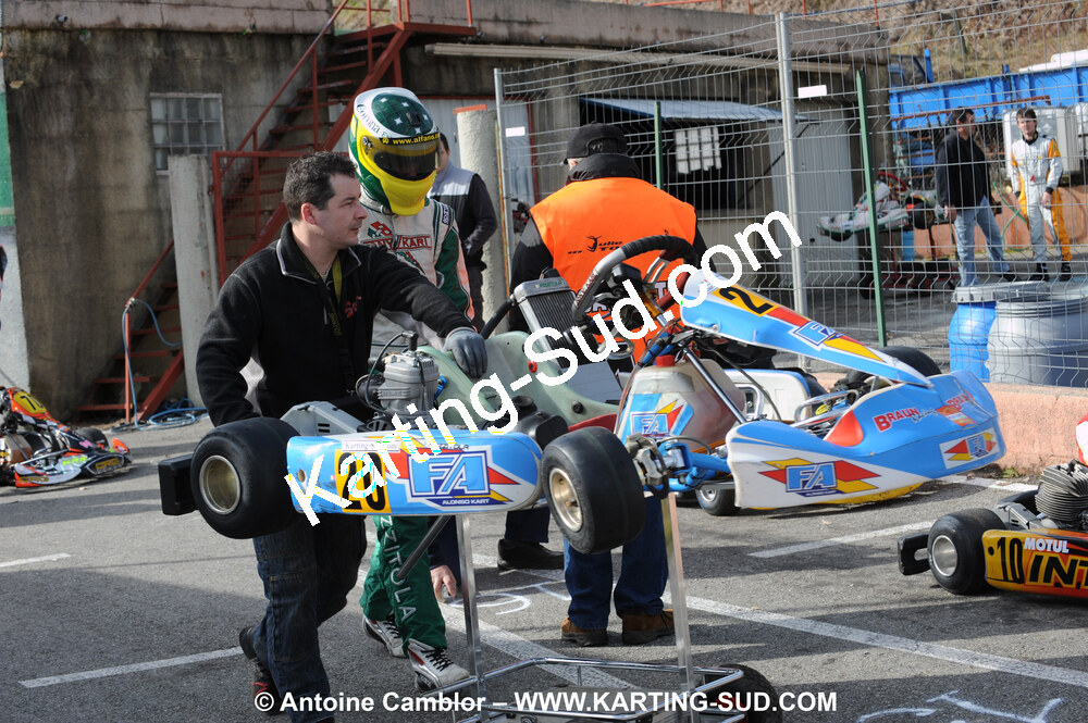 21/02/2010 : 1ère manche du Trophée Vincent Sanchez à Lavelanet (photos Antoine Camblor) 2010 — karting