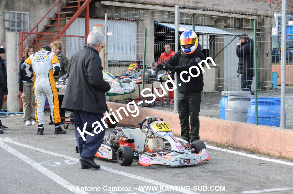 21/02/2010 : 1ère manche du Trophée Vincent Sanchez à Lavelanet (photos Antoine Camblor) 2010 — karting