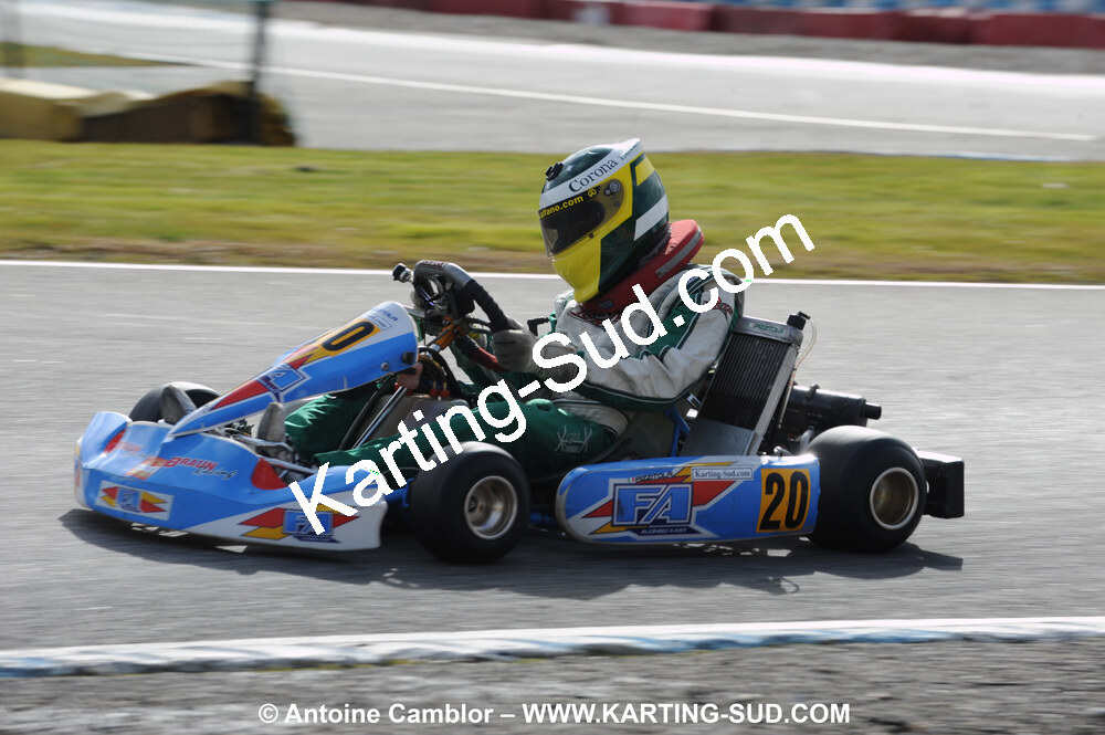 21/02/2010 : 1ère manche du Trophée Vincent Sanchez à Lavelanet (photos Antoine Camblor) 2010 — karting