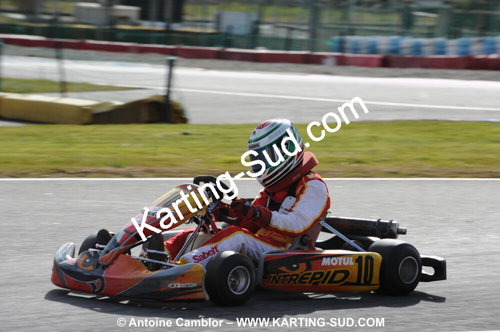 21/02/2010 : 1ère manche du Trophée Vincent Sanchez à Lavelanet (photos Antoine Camblor) 2010 — karting