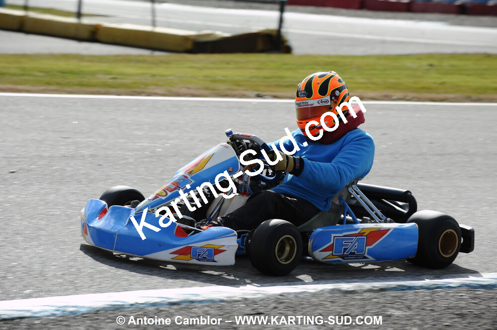 21/02/2010 : 1ère manche du Trophée Vincent Sanchez à Lavelanet (photos Antoine Camblor) 2010 — karting