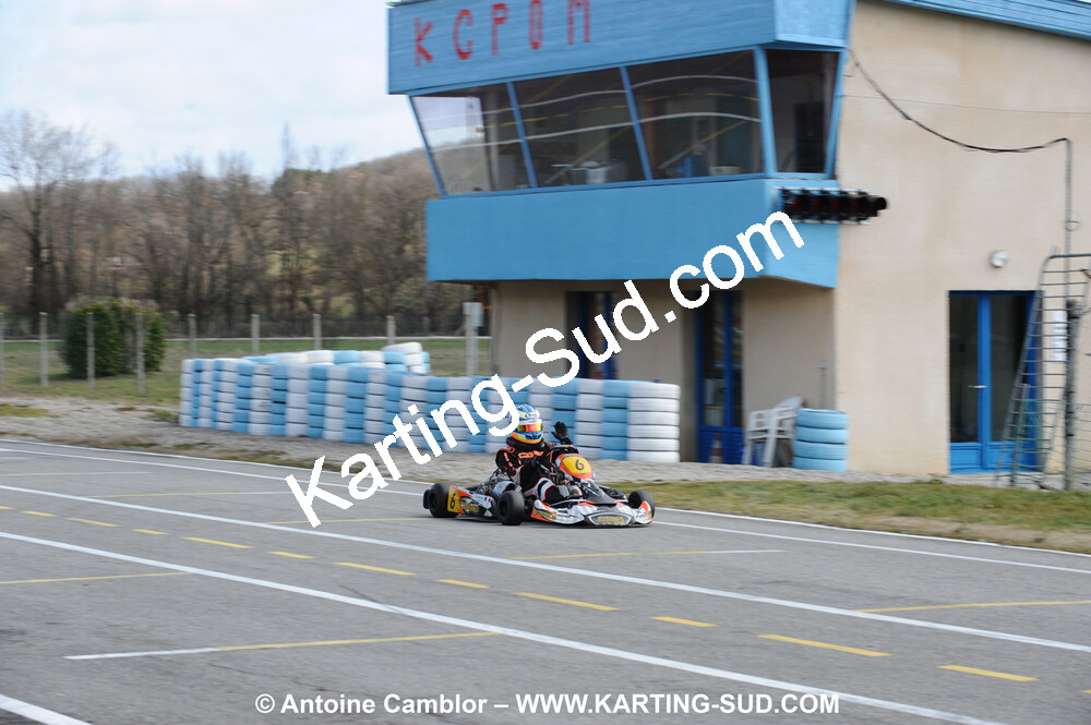 21/02/2010 : 1ère manche du Trophée Vincent Sanchez à Lavelanet (photos Antoine Camblor) 2010 — karting