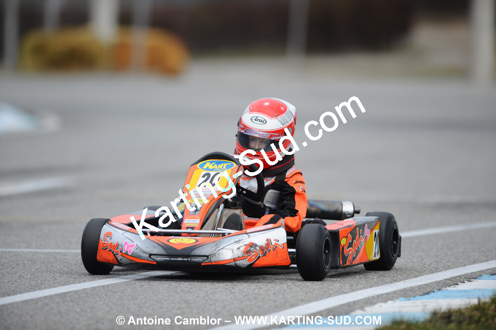21/02/2010 : 1ère manche du Trophée Vincent Sanchez à Lavelanet (photos Antoine Camblor) 2010 — karting