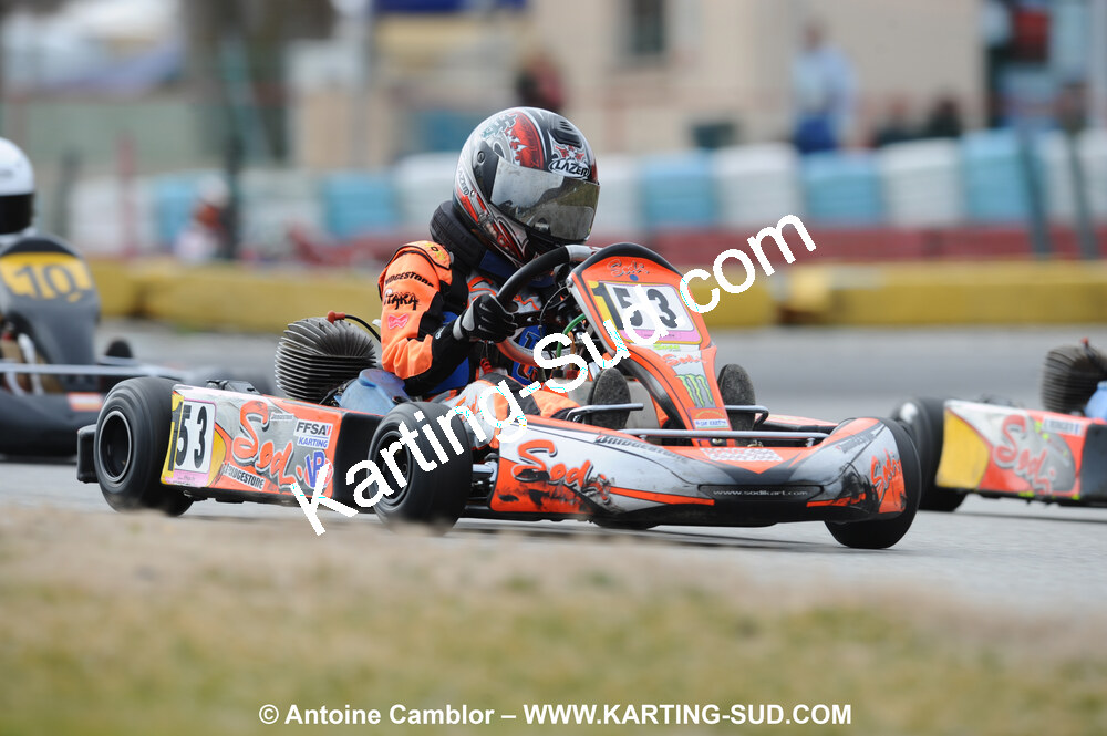21/02/2010 : 1ère manche du Trophée Vincent Sanchez à Lavelanet (photos Antoine Camblor) 2010 — karting