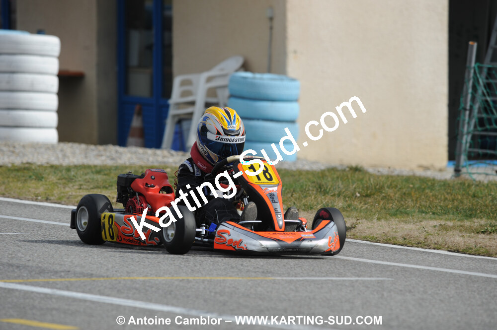 21/02/2010 : 1ère manche du Trophée Vincent Sanchez à Lavelanet (photos Antoine Camblor) 2010 — karting