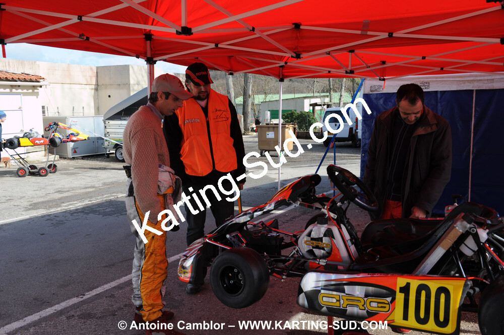 21/02/2010 : 1ère manche du Trophée Vincent Sanchez à Lavelanet (photos Antoine Camblor) 2010 — karting