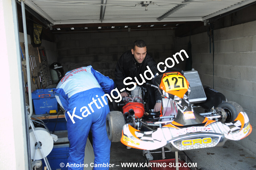 21/02/2010 : 1ère manche du Trophée Vincent Sanchez à Lavelanet (photos Antoine Camblor) 2010 — karting