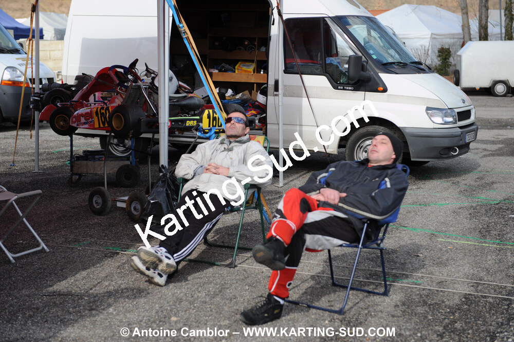 21/02/2010 : 1ère manche du Trophée Vincent Sanchez à Lavelanet (photos Antoine Camblor) 2010 — karting