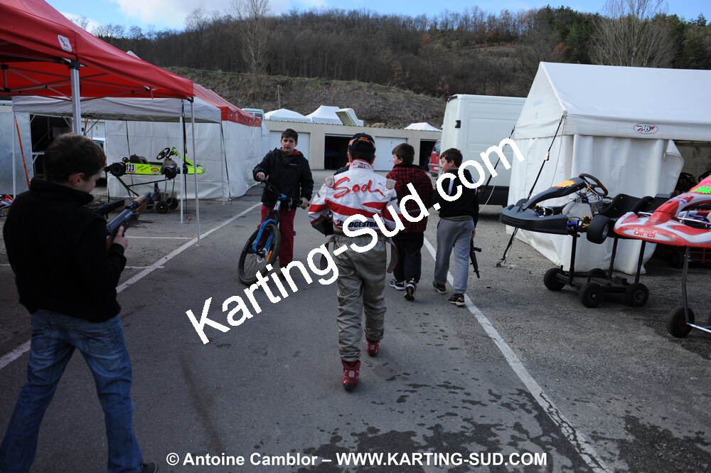 21/02/2010 : 1ère manche du Trophée Vincent Sanchez à Lavelanet (photos Antoine Camblor) 2010 — karting