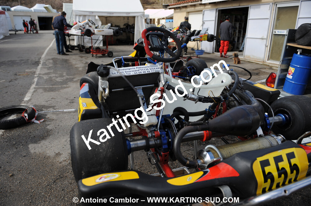 21/02/2010 : 1ère manche du Trophée Vincent Sanchez à Lavelanet (photos Antoine Camblor) 2010 — karting