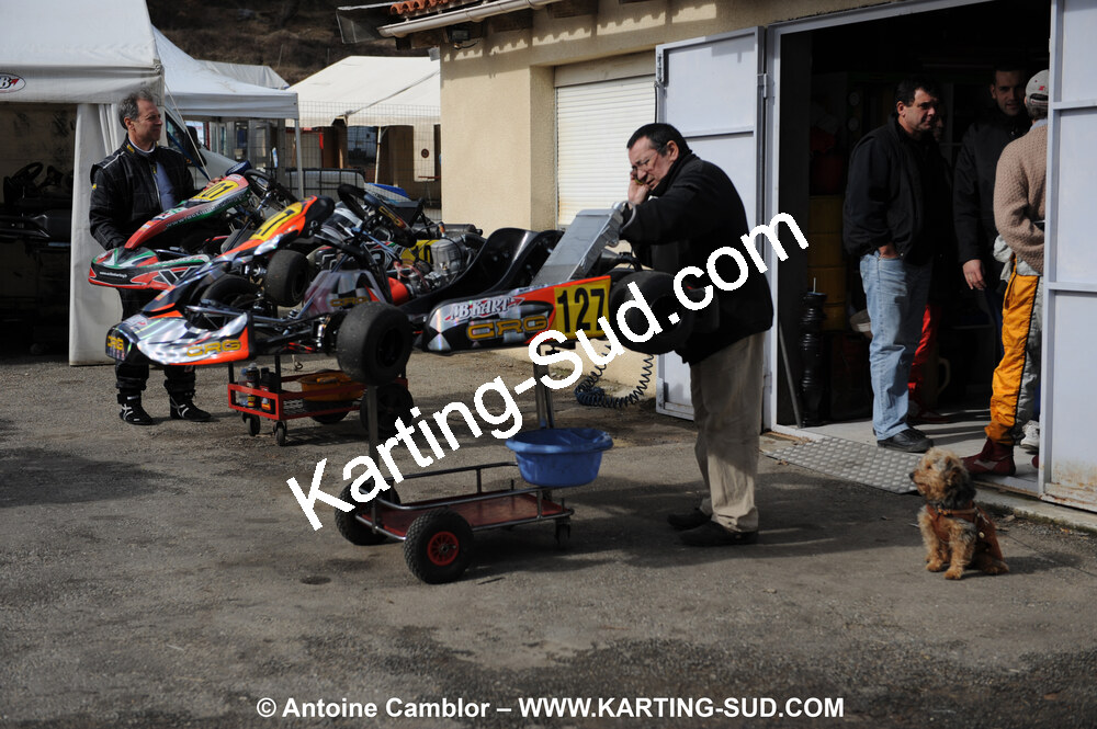 21/02/2010 : 1ère manche du Trophée Vincent Sanchez à Lavelanet (photos Antoine Camblor) 2010 — karting