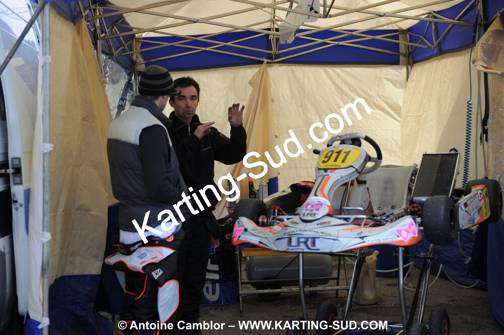 21/02/2010 : 1ère manche du Trophée Vincent Sanchez à Lavelanet (photos Antoine Camblor) 2010 — karting