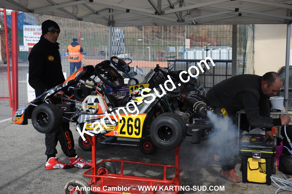 21/02/2010 : 1ère manche du Trophée Vincent Sanchez à Lavelanet (photos Antoine Camblor) 2010 — karting