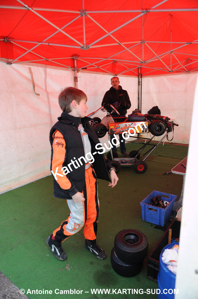 21/02/2010 : 1ère manche du Trophée Vincent Sanchez à Lavelanet (photos Antoine Camblor) 2010 — karting
