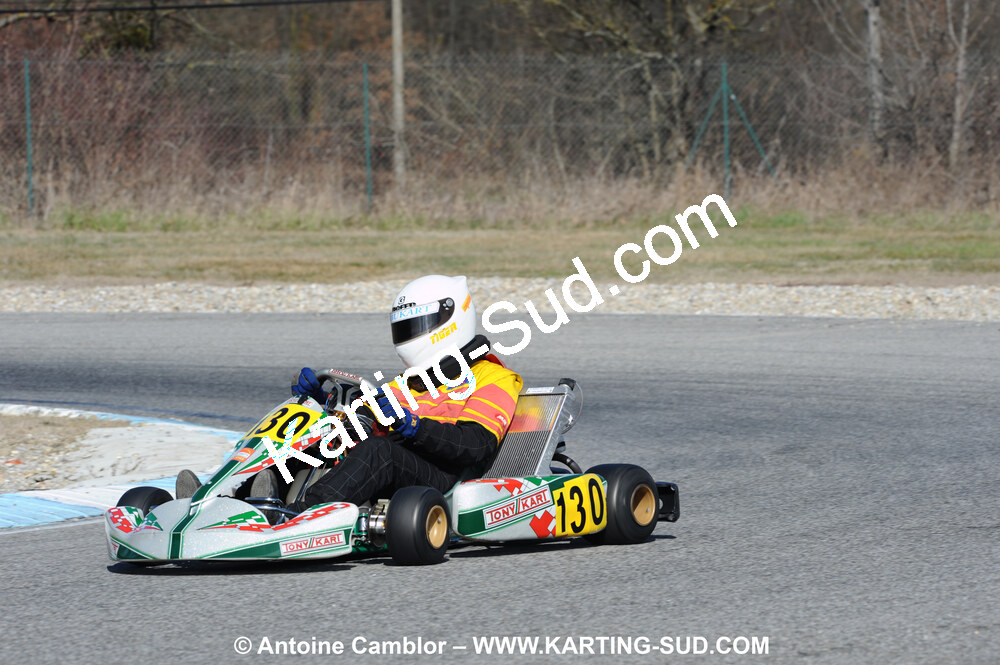21/02/2010 : 1ère manche du Trophée Vincent Sanchez à Lavelanet (photos Antoine Camblor) 2010 — karting