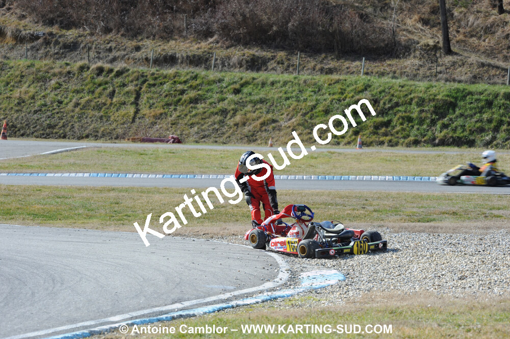 21/02/2010 : 1ère manche du Trophée Vincent Sanchez à Lavelanet (photos Antoine Camblor) 2010 — karting