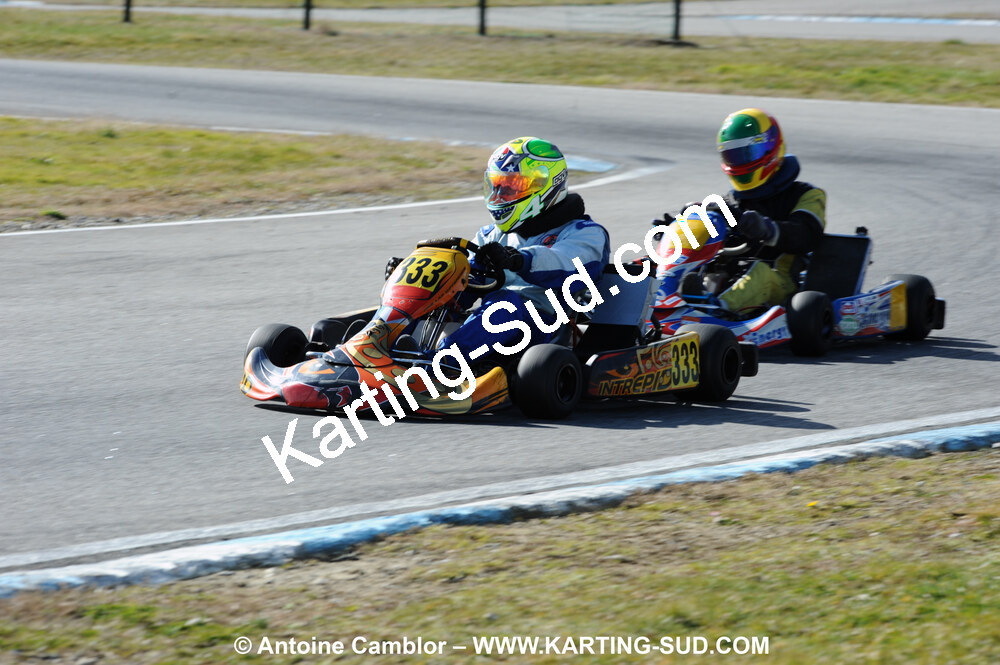 21/02/2010 : 1ère manche du Trophée Vincent Sanchez à Lavelanet (photos Antoine Camblor) 2010 — karting