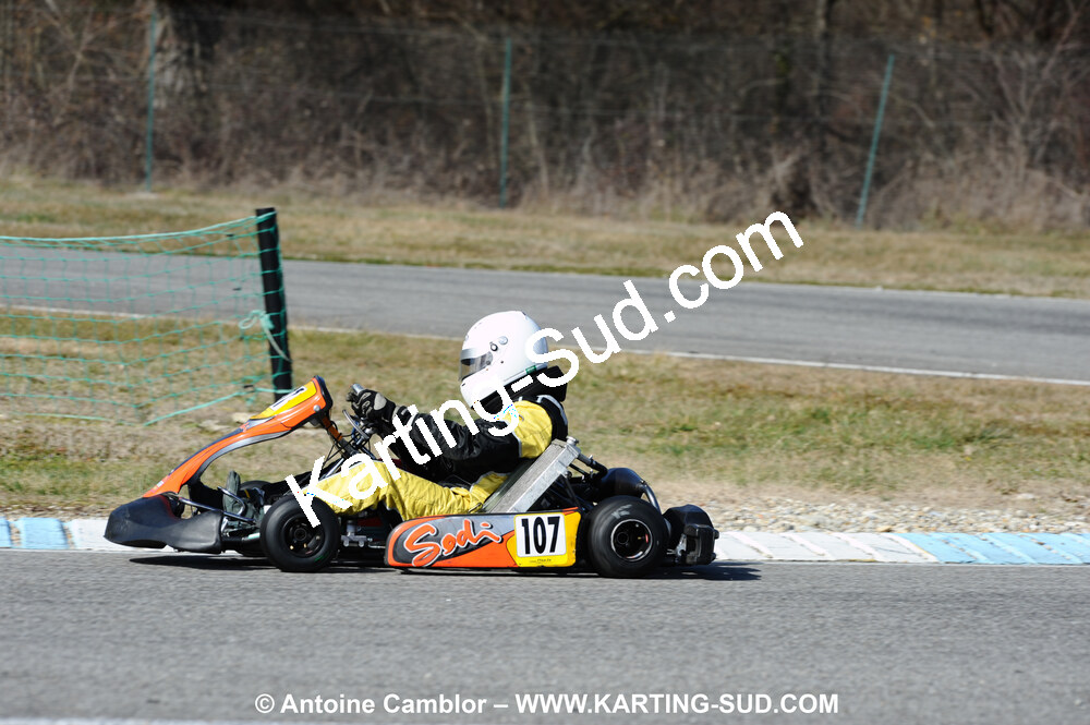 21/02/2010 : 1ère manche du Trophée Vincent Sanchez à Lavelanet (photos Antoine Camblor) 2010 — karting
