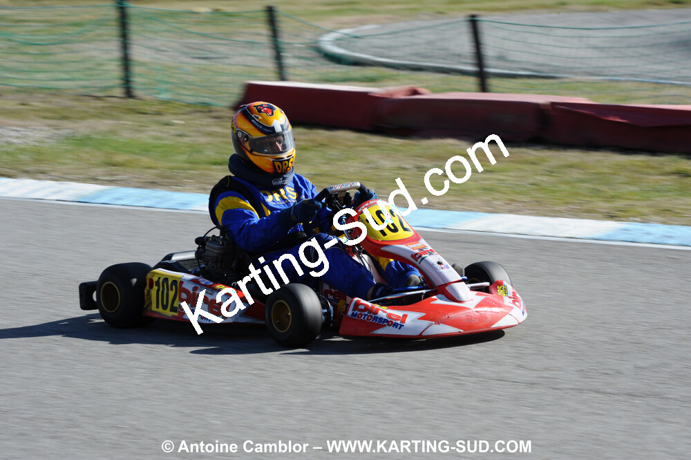 21/02/2010 : 1ère manche du Trophée Vincent Sanchez à Lavelanet (photos Antoine Camblor) 2010 — karting