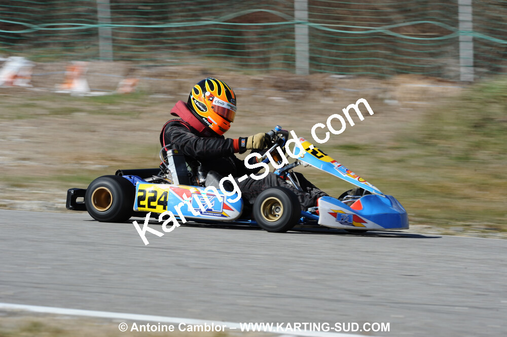 21/02/2010 : 1ère manche du Trophée Vincent Sanchez à Lavelanet (photos Antoine Camblor) 2010 — karting