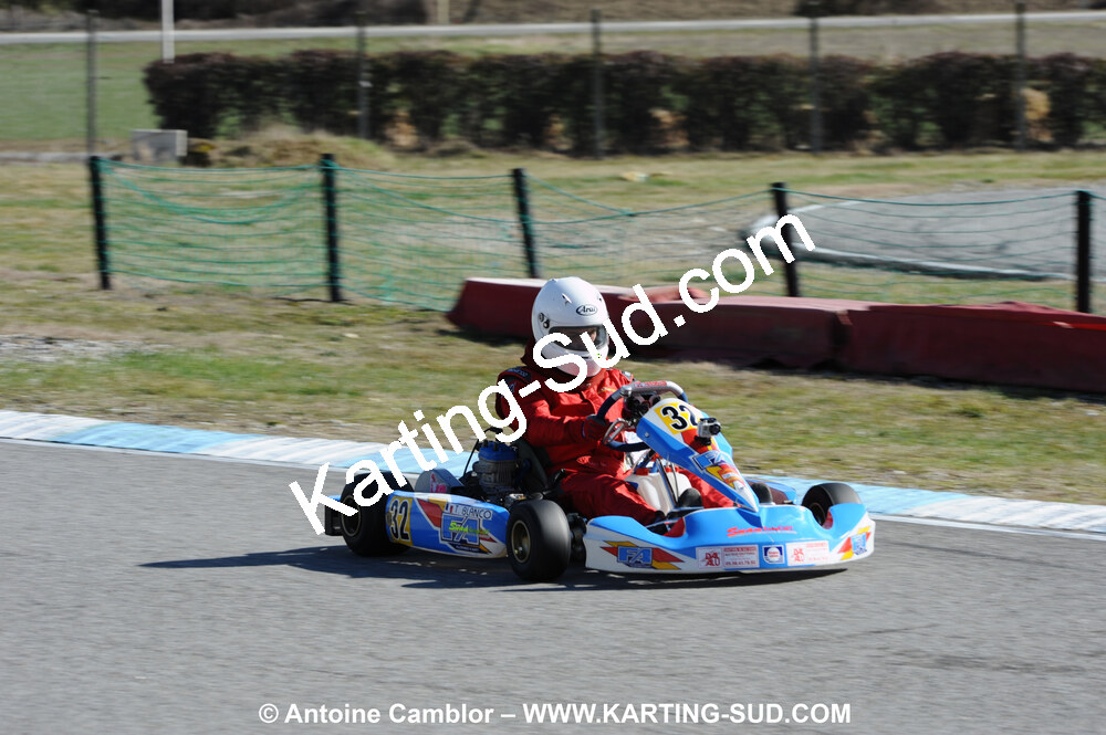 21/02/2010 : 1ère manche du Trophée Vincent Sanchez à Lavelanet (photos Antoine Camblor) 2010 — karting