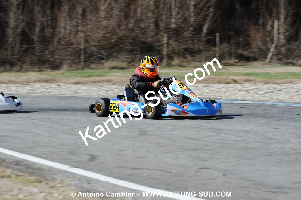 21/02/2010 : 1ère manche du Trophée Vincent Sanchez à Lavelanet (photos Antoine Camblor) 2010 — karting