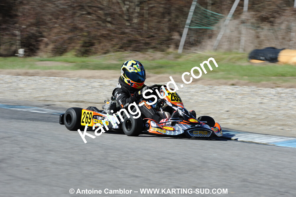 21/02/2010 : 1ère manche du Trophée Vincent Sanchez à Lavelanet (photos Antoine Camblor) 2010 — karting