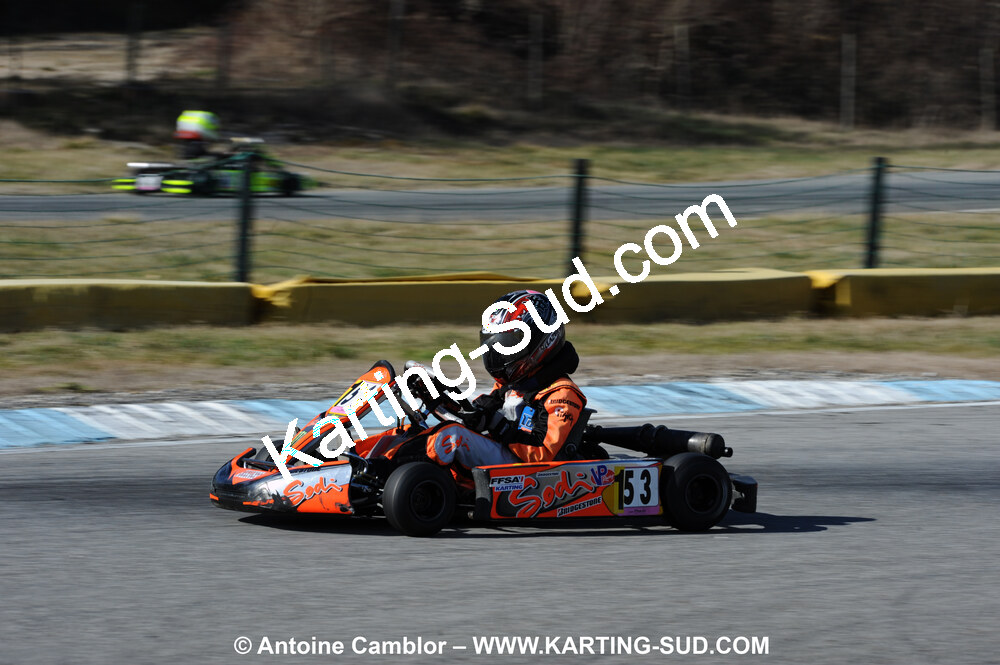 21/02/2010 : 1ère manche du Trophée Vincent Sanchez à Lavelanet (photos Antoine Camblor) 2010 — karting
