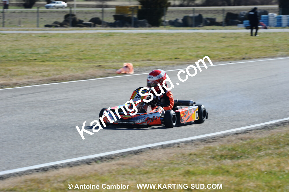 21/02/2010 : 1ère manche du Trophée Vincent Sanchez à Lavelanet (photos Antoine Camblor) 2010 — karting