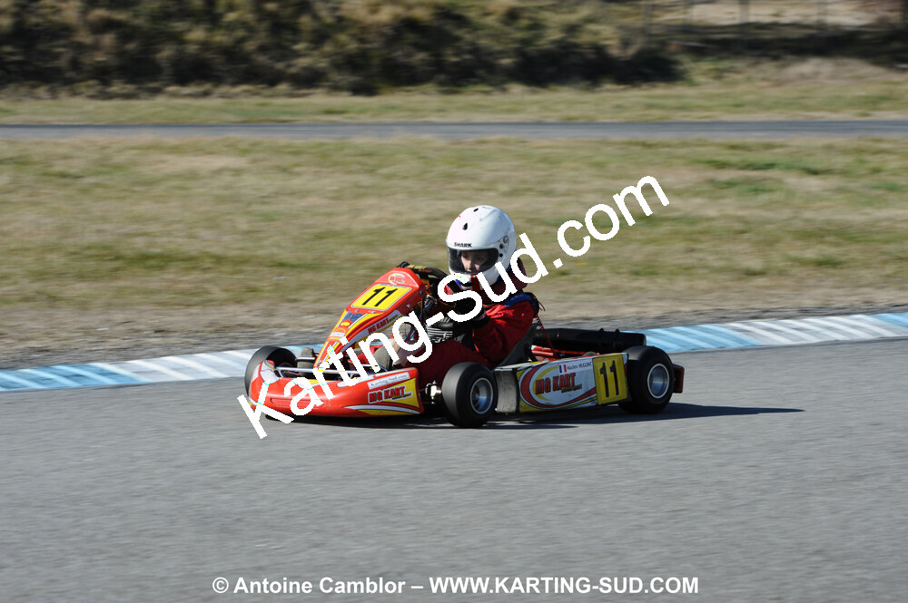 21/02/2010 : 1ère manche du Trophée Vincent Sanchez à Lavelanet (photos Antoine Camblor) 2010 — karting